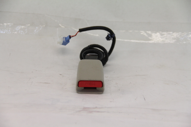 Honda Accord 13-17 Sedan Seat Belt Buckle Front Left, Tan 04816-T2F-A80ZA, A616, OEM, 2013, 2014, 2015, 2016, 2017