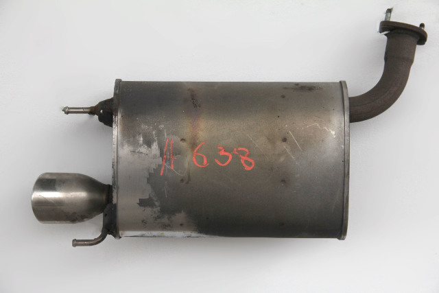 Toyota Camry 07-11 Hybrid Exhaust Muffler Pipe, 2.4L 4 Cyl 17430-0H171, A638, OEM, 2007, 2008, 2009, 2010, 2011