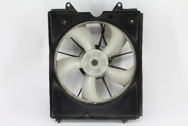 Honda Odyssey 11-13 5 Blade Cooling Fan w/Shroud 19020-RV0-A01, A640, OEM, 2011, 2012, 2013