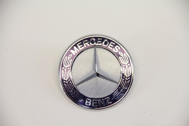Mercedes CLS 550 12-14 Front Bumper Emblem Logo 218 817 01 16, OEM, 2012, 2013, 2014