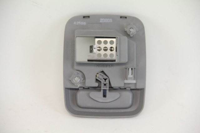 Nissan Armada 04-15 Rear Overhead Dome Map Light Lamp, Gray 26410-7S12A, OEM, 2004, 2005, 2006, 2007, 2008, 2009, 2010, 2011, 2012, 2013, 2014, 2015