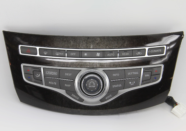 Infiniti QX60 14-15 Front Climate Control Info Display Control Unit 28395-3JA7B, A630, OEM, 2014, 2015