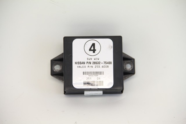 Nissan Armada 04-12 Park Assist Control Module 28532-7S400, A598, OEM, 2004, 2005, 2006, 2007, 2008, 2009, 2010, 2011, 2012