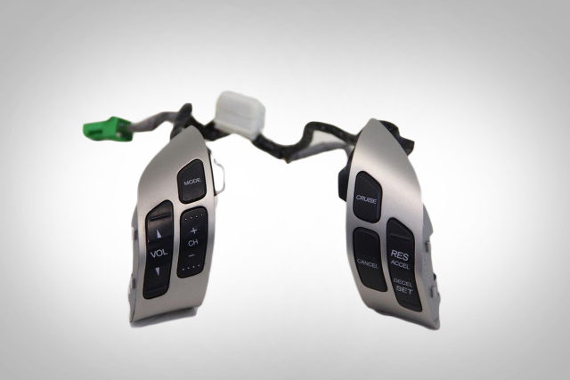 Acura TSX 05 Audio Volume Radio Control & Cruise Switch 35880-SEC-A11, OEM, 2005