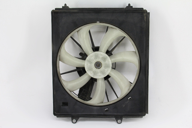 Honda Odyssey 11-13 7 Blade Cooling Fan w/ Shroud 38611-RV0-A01, A640, OEM, 2011, 2012, 2013