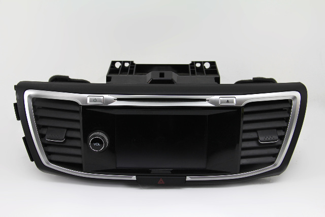 Honda Accord 15 Radio Navi Stereo CD Player Screen Unit 39540-T2A-A93, A660, OEM, 2015