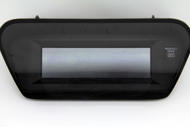 Acura TSX 09-14 Center Display Screen Panel, OEM, 2009, 2010, 2011, 2012, 2013, 2014