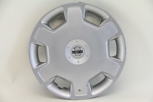 Nissan Cube 09-14 Wheel Cover Hub Cap 6 Spoke 40315-1FC1C #2, A599, OEM, 2009, 2010, 2011, 2012, 2013, 2014