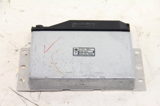 Infiniti G35 03-04 Coupe ABS Brake Control Unit Module, RWD 47851-AM800, OEM, 2003, 2004
