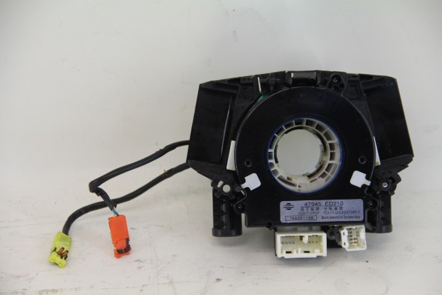 Infiniti FX35 FX45 07-08 SRS Clock Spring Spiral Reel Cable 47945 ED210, A592, OEM, 2007, 2008