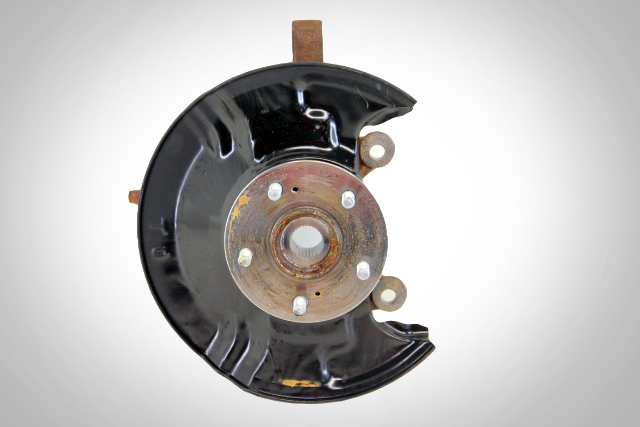 Honda CRV 15-16 Front Right Spindle Knuckle Hub Assembly AWD 51216-T1W-A10, A572, OEM, 2015, 2016