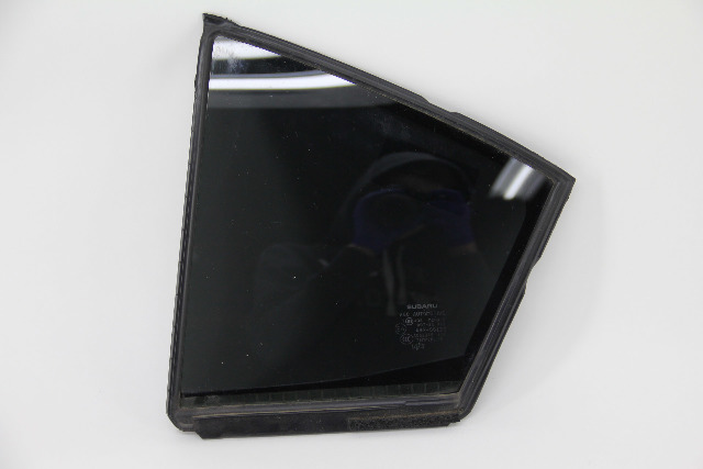 Subaru WRX 15-17 Vent Glass, Rear Left/Driver Side 62012VA310, A664, OEM, 2015, 2016, 2017