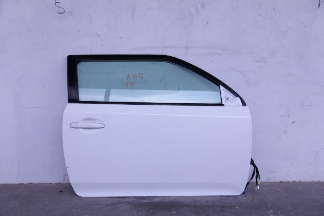 Scion tC 11-16 Front Right/Passenger Door White 67001-21220, A612, OEM, 2011, 2012, 2013, 2014, 2015, 2016