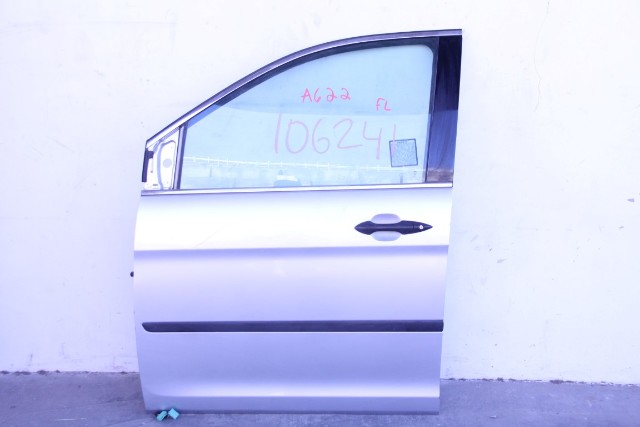 Honda Odyssey 08-10 Front Left/Driver Door Silver 67050-SHJ-A70ZZ, A622, OEM, 2008, 2009, 2010