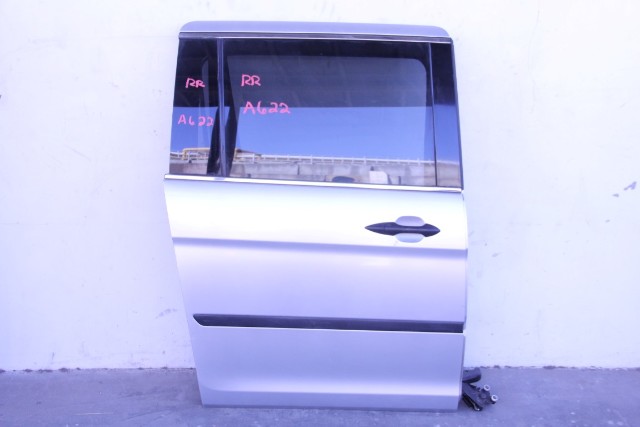 Honda Odyssey 08-10 Rear Right/Passenger Door Silver 67510-SHJ-A70ZZ, A622, OEM, 2008, 2009, 2010