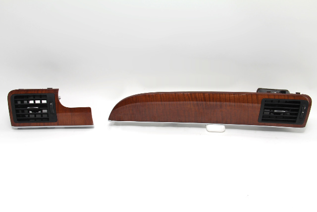 Infiniti QX56 08-10 A/C Vent Fan Wood Grain 2 Piece Set Left/Right, A651, OEM, 2008, 2009, 2010