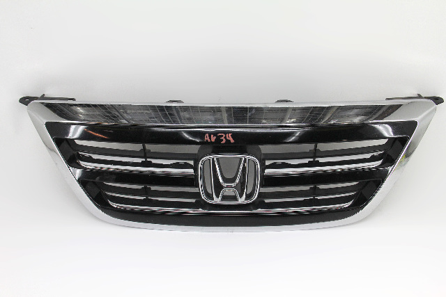 Honda Odyssey 05-07 Front Grill Grille Moulding Black 71121-SHJ-A01, A634, OEM, 2005, 2006, 2007