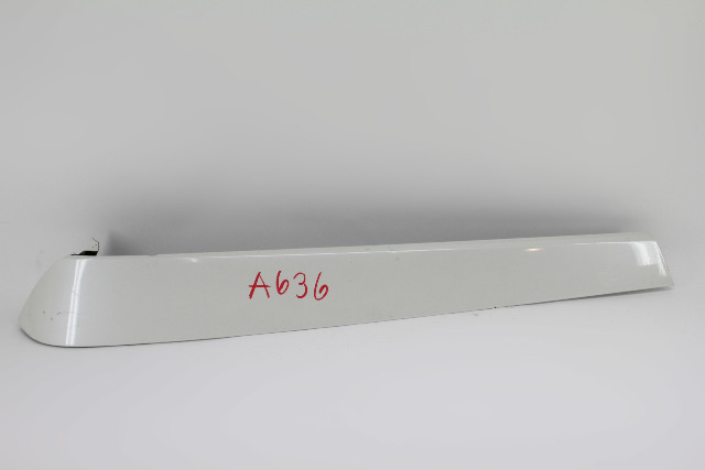 Honda Odyssey 11-17 Right Sliding Door Rail Cover White 72545-TK8-A01ZL, A636, OEM, 2011, 2012, 2013, 2014, 2015, 2016, 2017