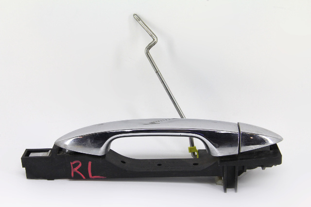 Honda Accord 13-15 Sedan Exterior Outside Door Handle, Rear Left Silver 72681-T2A-C71, A624, OEM, 2013, 2014, 2015