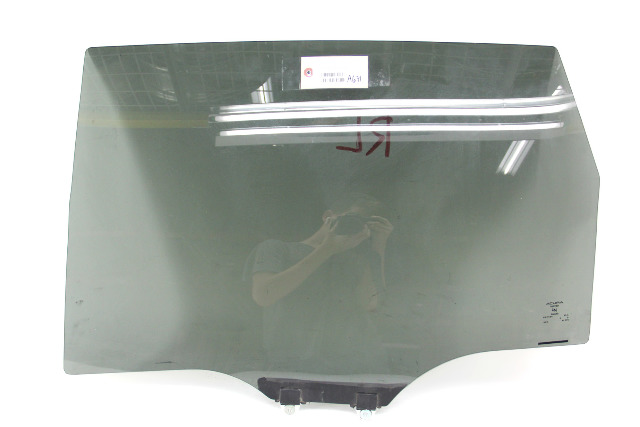 Acura MDX 07-13 Rear Left/Driver Door Glass Window 73450-STX-A01, A671, OEM, 2007, 2008, 2009, 2010, 2011, 2012, 2013