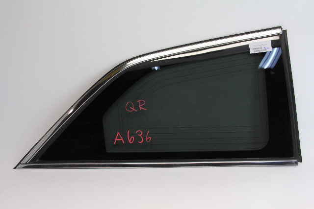 Honda Odyssey 11-16 Right/Passenger Quarter Glass 73511-TK8-A01, A636, OEM, 2011, 2012, 2013, 2014, 2015, 2016