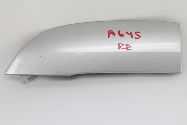 Toyota 4Runner 03-05 Fender Wheel Opening Flare Silver, Rear Right, 75653-35080-B0, OEM, 2003, 2004, 2005