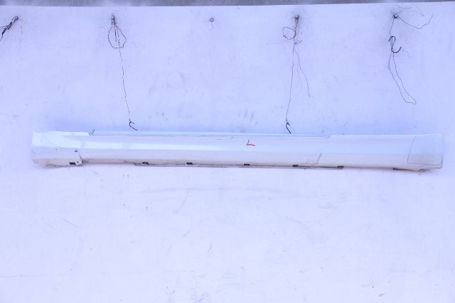 Infiniti G35 03-07 Coupe Rocker Panel Molding Left Driver White 76851-AM868, A616, OEM, 2003, 2004, 2005, 2006, 2007