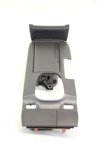 Honda Accord 08-12 Coupe Shifter Bezel Cup Holder W/ Seat Warmer Trim Gun Metal, OEM, 2008, 2009, 2010, 2011, 2012