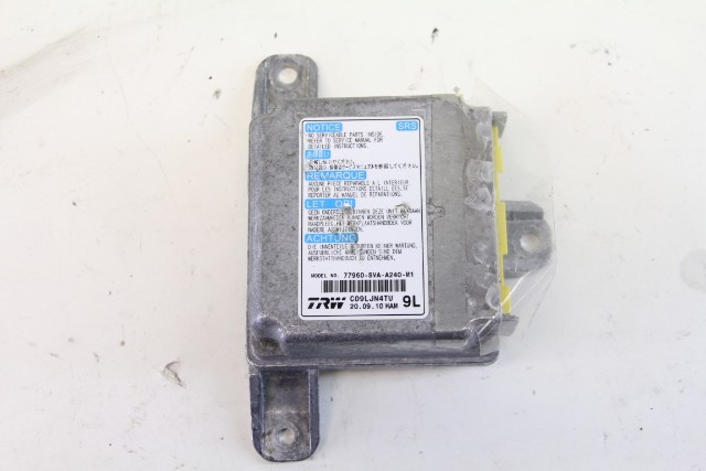 Honda Civic Coupe 06-11 SRS System Unit Module Computer 77960-SVA-A240-M1, OEM, 2006, 2007, 2008, 2009, 2010, 2011