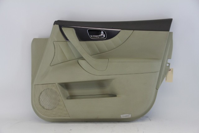 Infiniti FX35 09-10 FX50 Door Panel Trim Front Right Side Tan/Hinoki 80900-1CA0A, A618, OEM, 2009, 2010