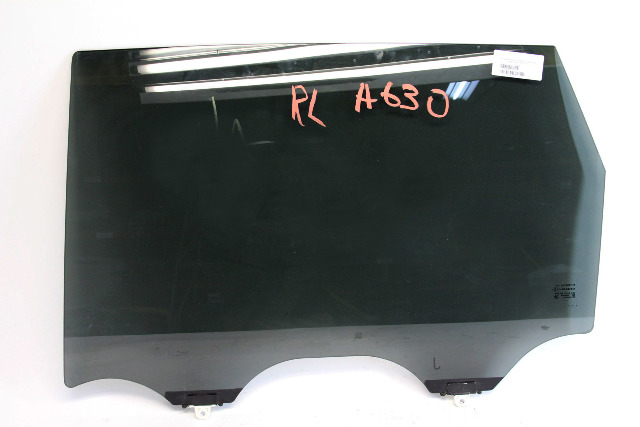 Infiniti QX60 14-15 Rear Door Left/Driver Side Glass 82301-3JA1C, A630, OEM, 2014, 2015