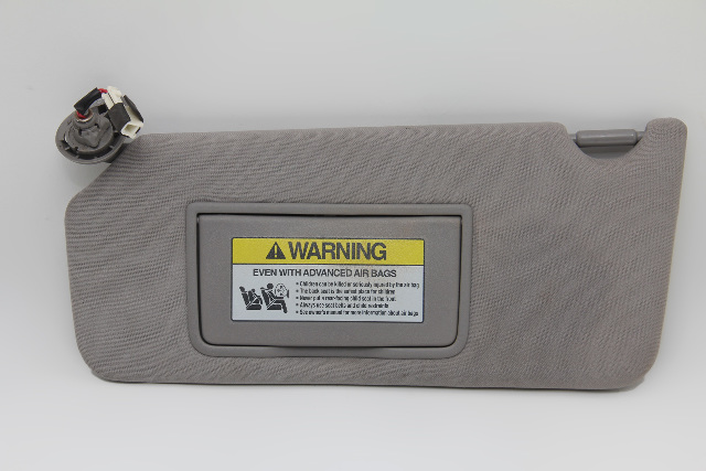 Honda Accord 08-10 Sliding Sun Visor, Left/Driver Side Gray 83280-TA5-A51, A647, OEM, 2008, 2009, 2010