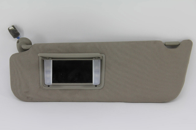 Honda Odyssey 11-13 Left/Driver Side Sun Visor Tan/Beige 83280-TK8-A01ZA, A636, OEM, 2011, 2012, 2013