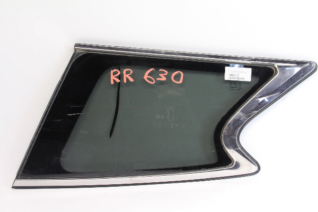 Infiniti QX60 14-15 Rear Quarter Right/Passenger Side Glass 83300-3JA0A, A630, OEM, 2014, 2015