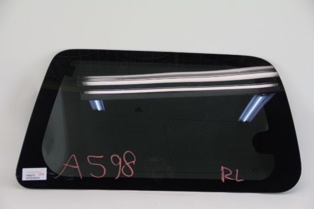 Nissan Armada 04-15 Quarter Glass Power Left/Driver Side 83341-ZQ50A, A598, OEM, 2004, 2005, 2006, 2007, 2008, 2009, 2010, 2011, 2012, 2013, 2014, 2015