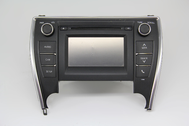 Toyota Camry SE 15-16 Radio Display Screen Receiver 86140-06390, A567, OEM, 2015, 2016