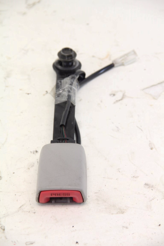 2003-2007 Infiniti G35 Seat Belt Buckle, Front Left/Driver, Gray 86842-AC804, A566, OEM, 2003, 2004, 2005, 2006, 2007
