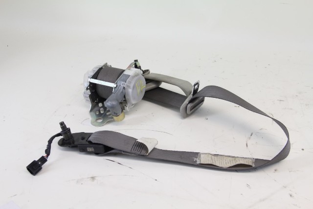 2004-2006 Infiniti G35 Coupe Front Right Passenger Seat Belt Seatbelt Gray 86884-AC804, A566, OEM, 2004, 2004, 2005, 2006