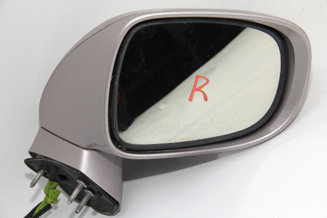 Lexus ES350 07-08 Front Right Door Rear View Mirror Tan 87901-33111, A654, OEM, 2007, 2008