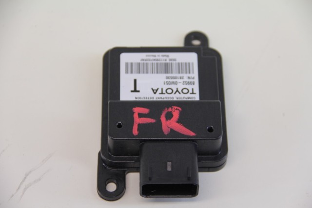 Lexus GS350 07-11 Front Right Occupant Position Detection Sensor OPDS Unit, A607, OEM, 2007, 2008, 2009, 2010, 2011