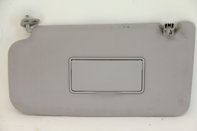Nissan Cube 09-14 Sun Visor Sunvisor, Left Driver Side Gray Grey 96401-1FC0A, OEM, 2009, 2010, 2011, 2012, 2013, 2014