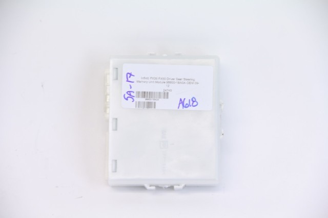 Infiniti FX35 09-12 FX50 Driver Seat Steering Memory Unit Module 98800-1BA0A, OEM, 2009, 2010, 2011, 2012