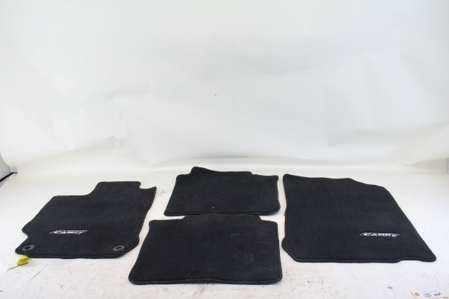 Toyota Camry 12-15 Floor Carpet Mats Black 4 Piece Set Kit, A567, OEM, 2012, 2013, 2014, 2015