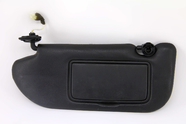 Nissan 350Z 03-06 Sun Visor Sunvisor, Driver Side, Black Leather Convertible, A573, OEM, 2003, 2004, 2005, 2006