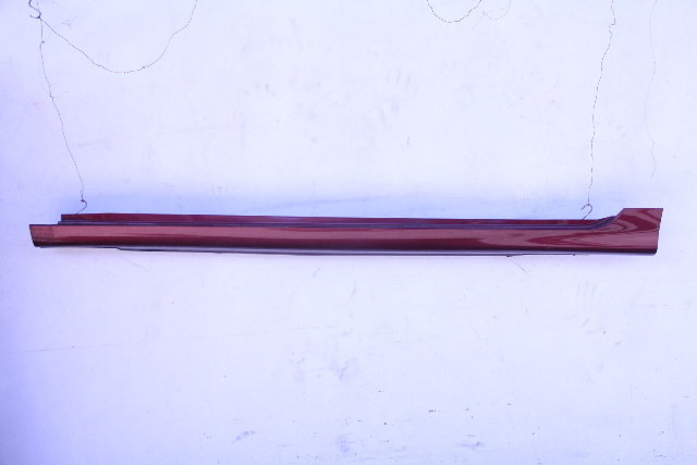Acura RL 05-06 Left Rocker Panel Molding Side Skirt Burgundy 71850-SJA-A01ZC, A564, OEM, 2005, 2006