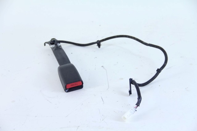 Acura TL 09-14 Seat Belt Buckle, Front Left/Driver Side Black, A524, OEM, 2009, 2010, 2011, 2012, 2013, 2014