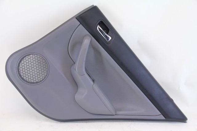 Acura TSX 04-08 Interior Door Trim Panel, Rear Right Gray/Black 83704-SEC-A01, OEM, 2004, 2005, 2006, 2007, 2008
