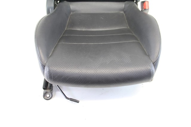 Honda S2000 S2K 04-05 Black Leather Lower Seat Passenger/Right Assembly, OEM, 2004, 2005