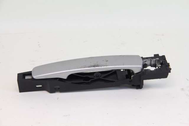 2003-2007 Infiniti G35 Coupe Exterior Door Handle Left/Driver Silver 80611-AM800, A566, OEM, 2003, 2004, 2005, 2006, 2007