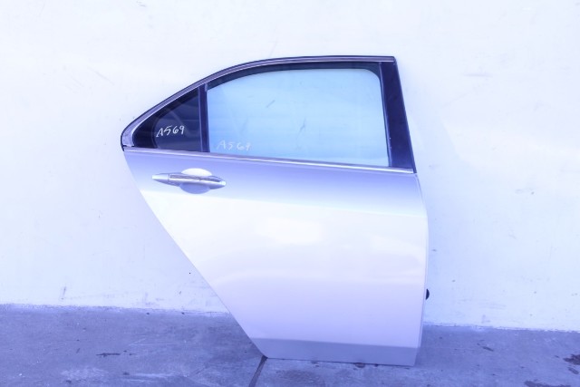 2004-2008 Acura TSX Rear Door Assy. Right/Passenger's Side Electric Silver, A569, OEM, 2004, 2005, 2006, 2007, 2008